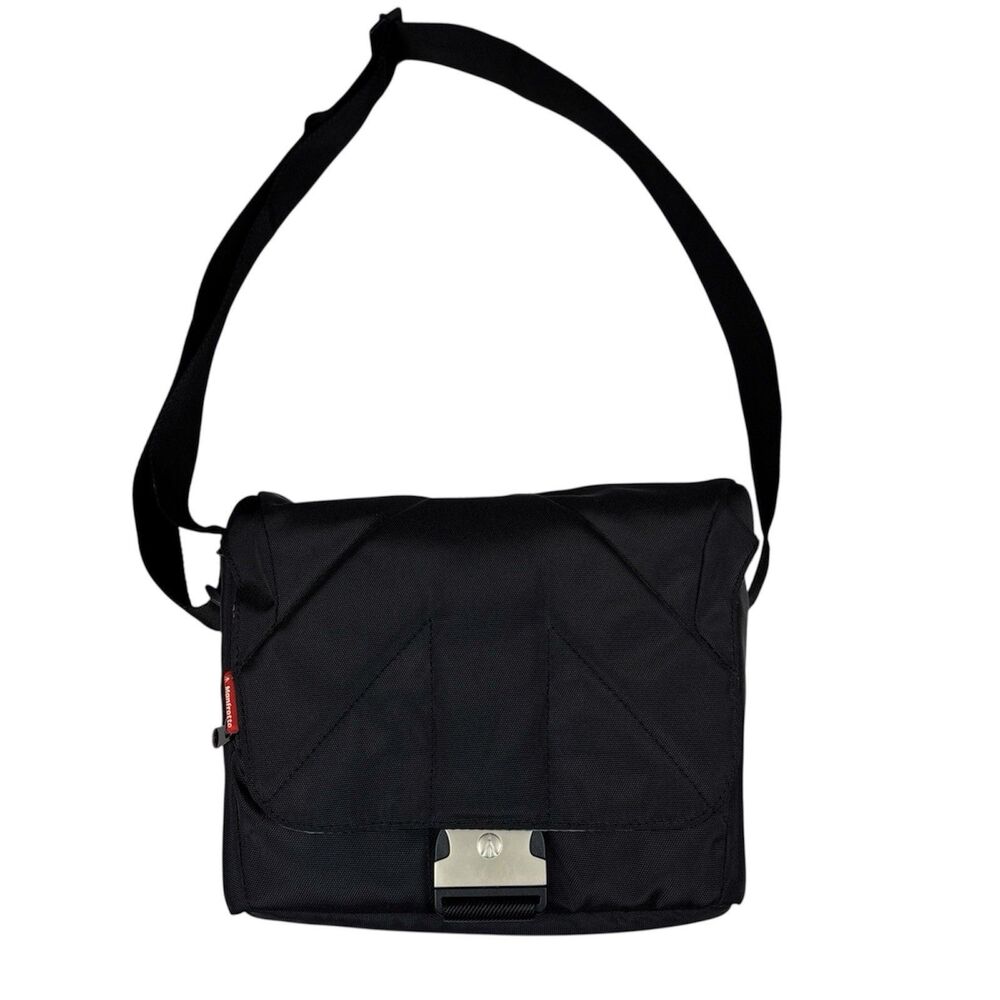 Manfrotto EUC Camera Shoulder Bag Unisex OS‎ Black Padded DSLR Case MB SV-SB-3BB